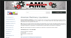 Desktop Screenshot of americanmachinery.com